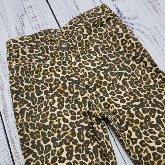 WE THE FREE Women's Size 24 Funky & Boho Cheetah High Rise Cropped Skinny Pants - Picture 5 of 6